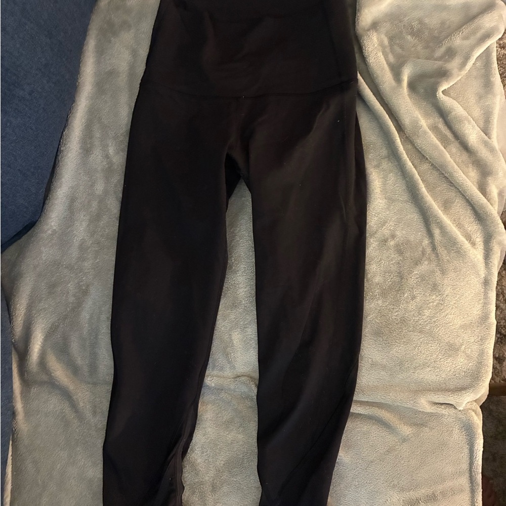 Lululemon Athletica Black High-Rise Leggings